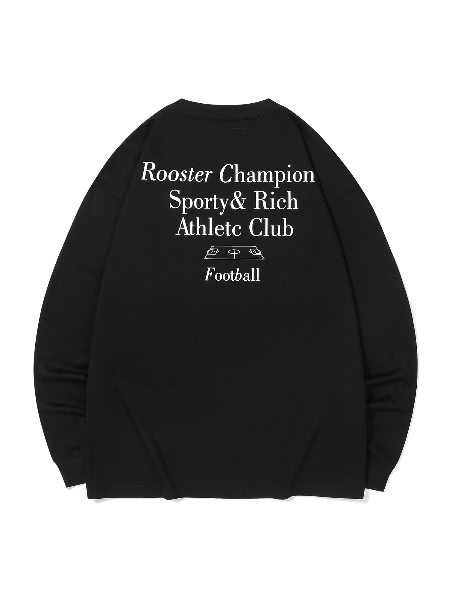 Cotton Long Sleeve Shirt - Black