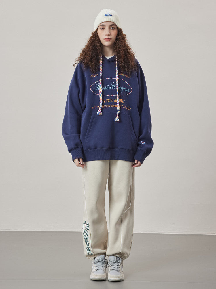 Embroidery Logo Sweatpant - Apricot