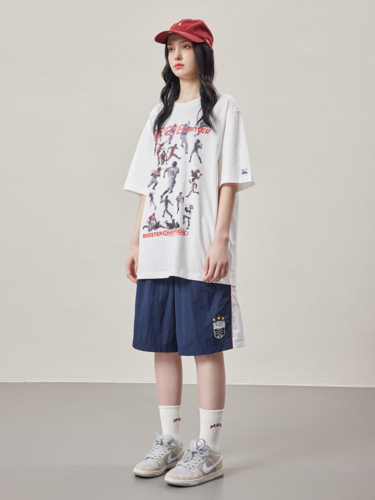 Character Print T-shirt - White