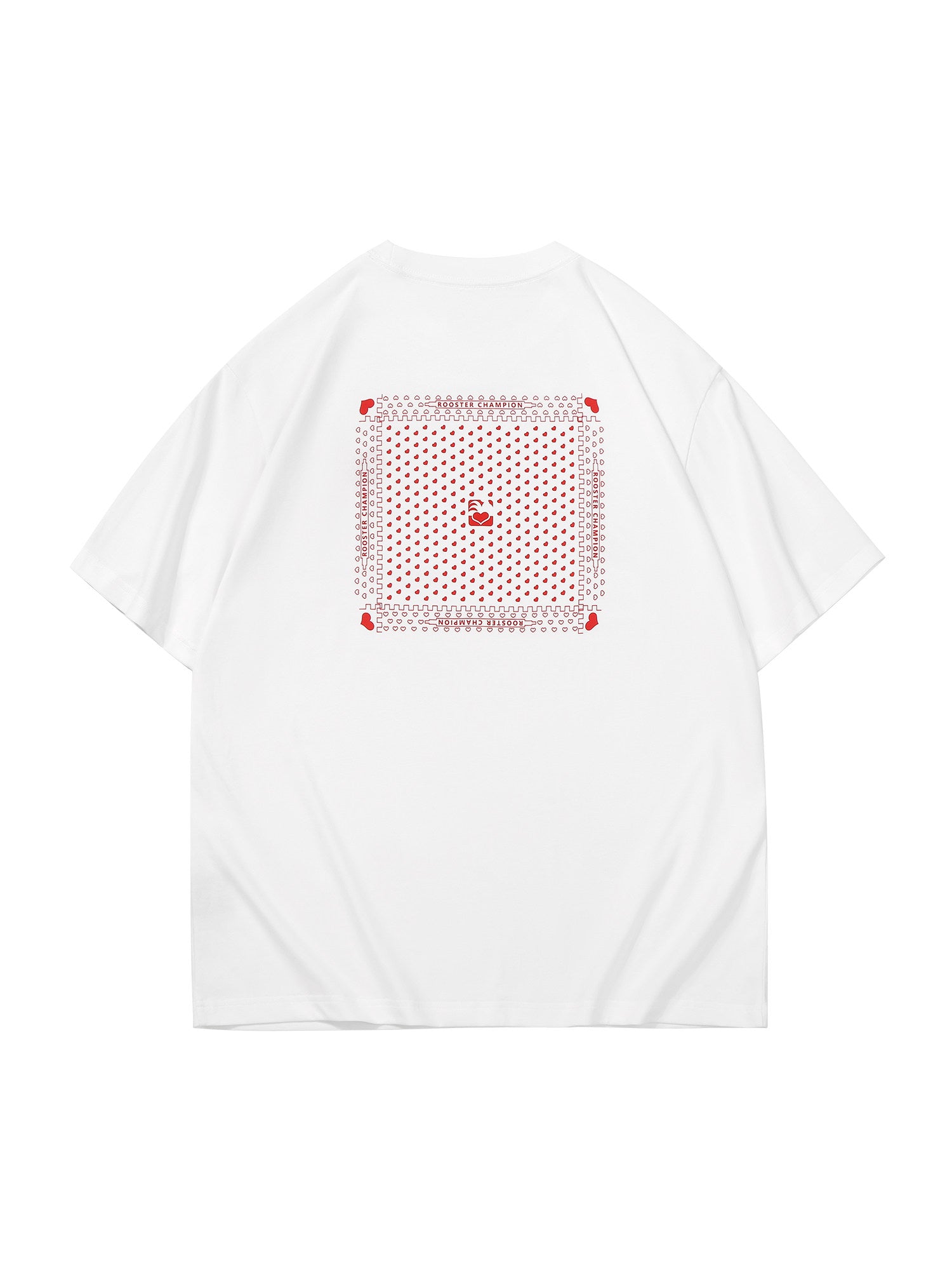 Love Print Matching Couple T-shirts