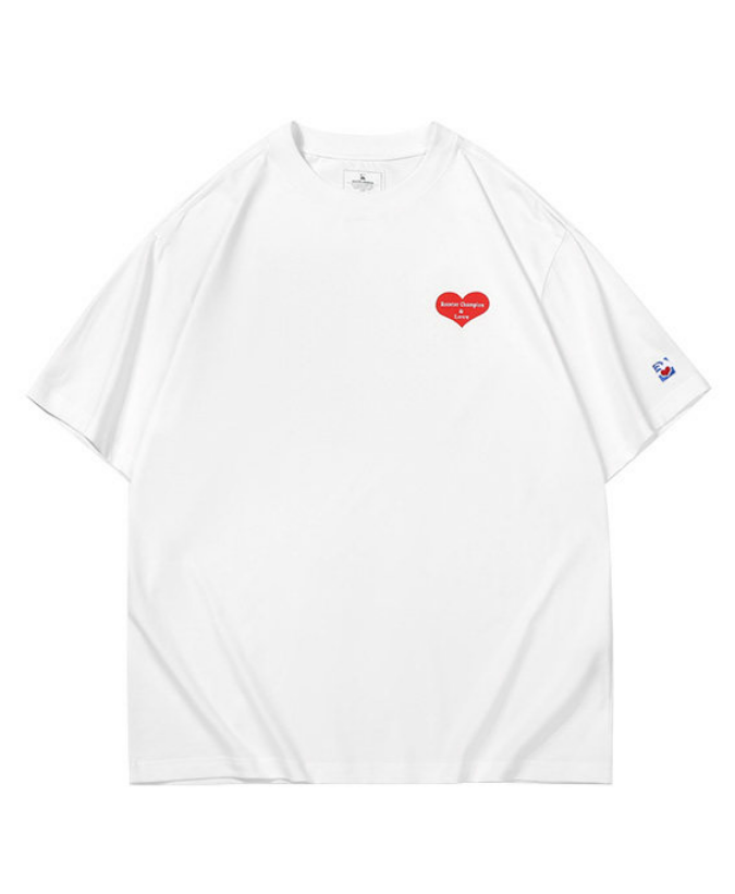 Love Print Matching Couple T-shirts