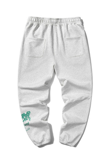 Print Logo Sweatpant - Gray